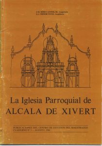 Book Cover: C003 La Iglesia Parroquial de ALCALA DE XIVERT