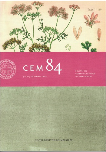 Book Cover: B084 Boletín nº 84 Julio - Diciembre del año 2010