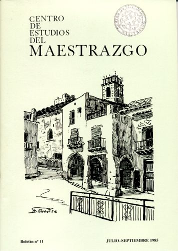 Book Cover: B011 Boletín nº 11 Julio-Septiembre del año 1985