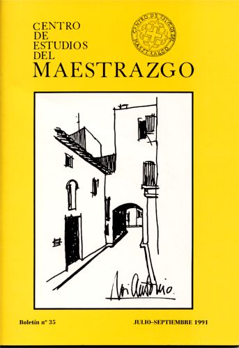 Book Cover: B035 Boletín nº 35 Julio-Septiembre del año 1991