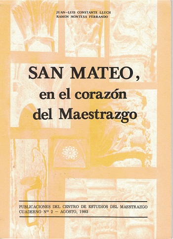 Book Cover: C002 San Mateo, en el corazón del Maestrazgo
