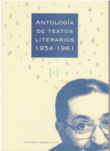 Book Cover: M006 Antología de textos literarios, 1954 - 1961