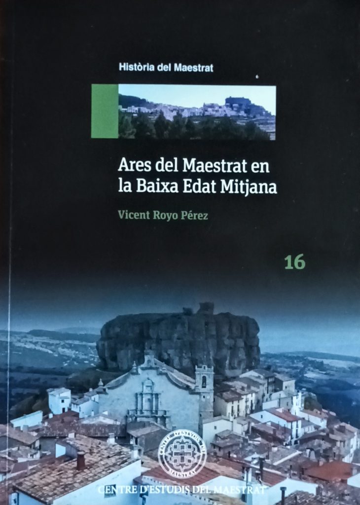 Book Cover: H016 Ares del Maestrat en la Baixa Edat Mitjana